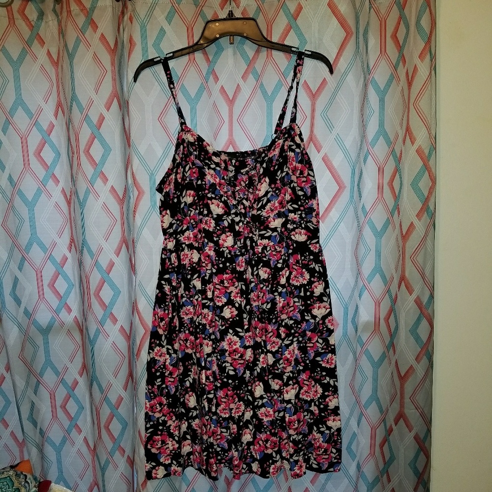 Floral print dress